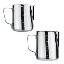 Load image into Gallery viewer, Espresso Coffee Milk Cup Mugs Thermo Steaming Frothing Pitcher Colorful Frother Cappuccino Creamer Foam Coffee Cup
